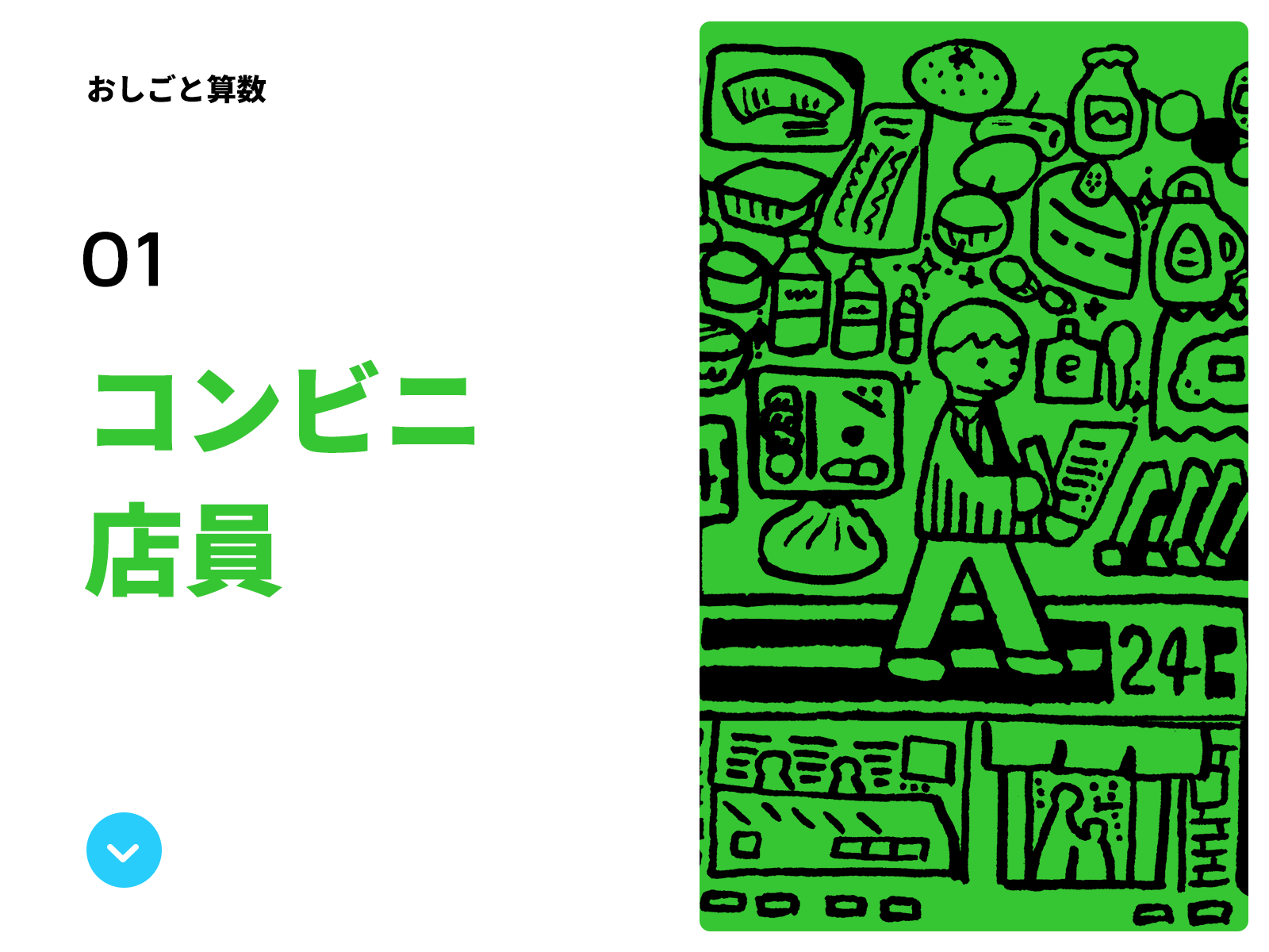 おしごと算数 コンビニ店長編 小学校中高学年プログラム こども イベント 延岡市駅前複合施設 エンクロス