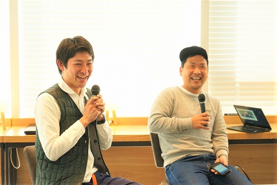 (写真左:森佑介さん、写真右:今西猛さん)